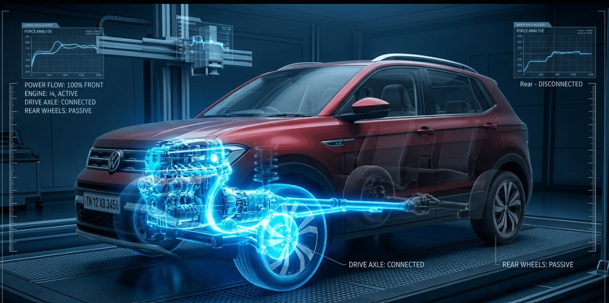 Technical illustration of how turbo engine works