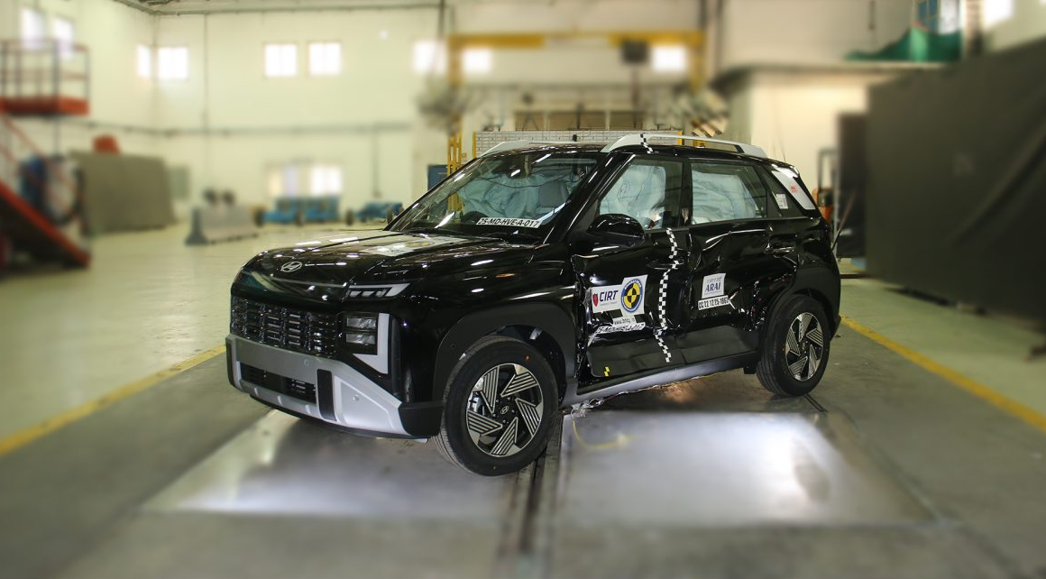 Hyundai Venue Bharat NCAP Structural Impact Analysis