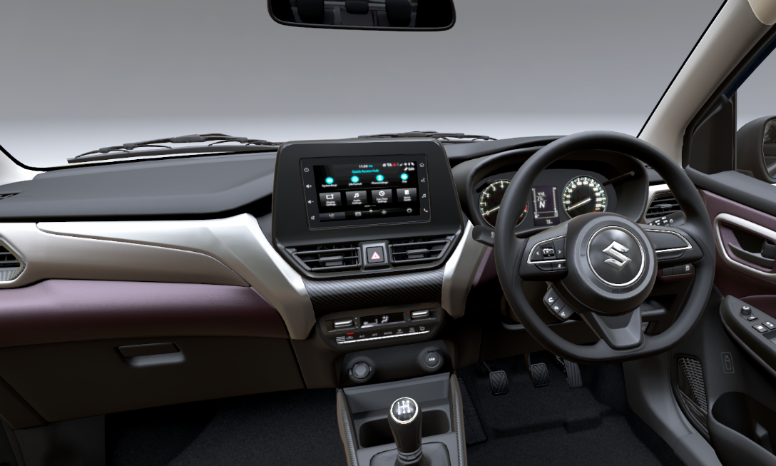 Maruti Suzuki Fronx Delta interior