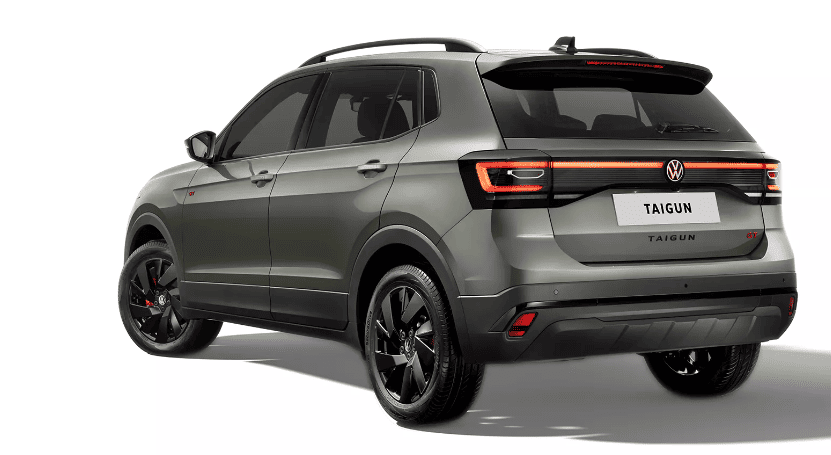 VW Taigun Facelift Rear View