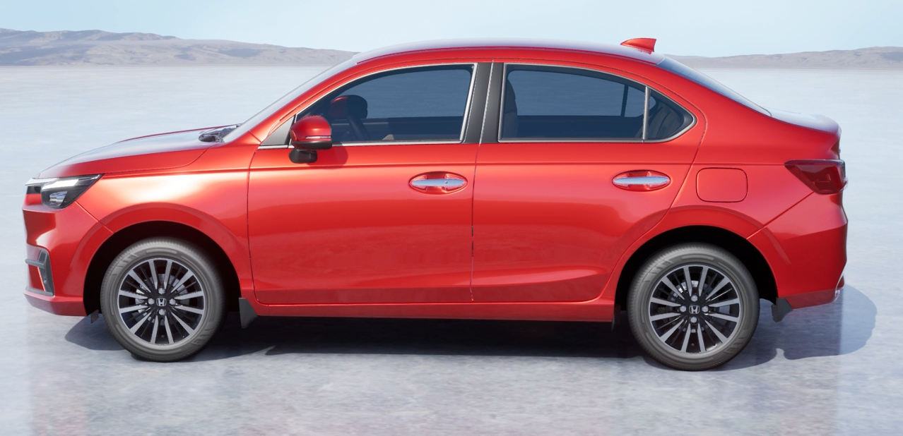 Honda Amaze VX 2026 Side Profile