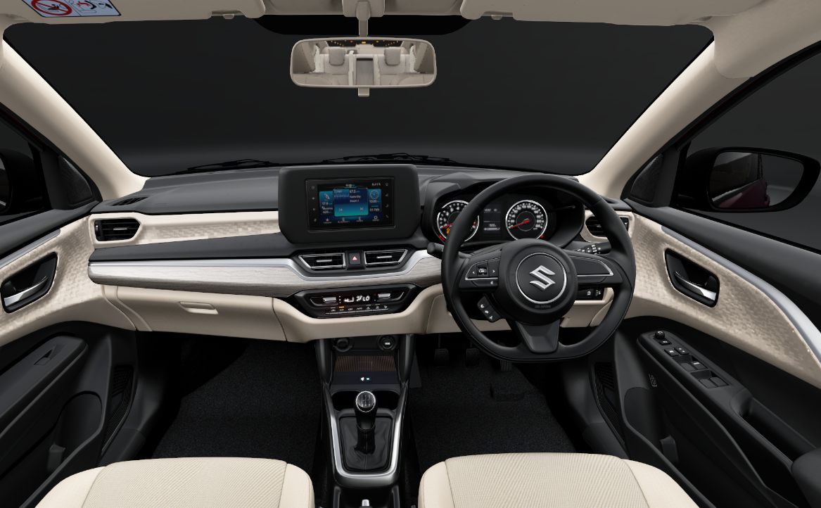 Dzire ZXI Interior Layout